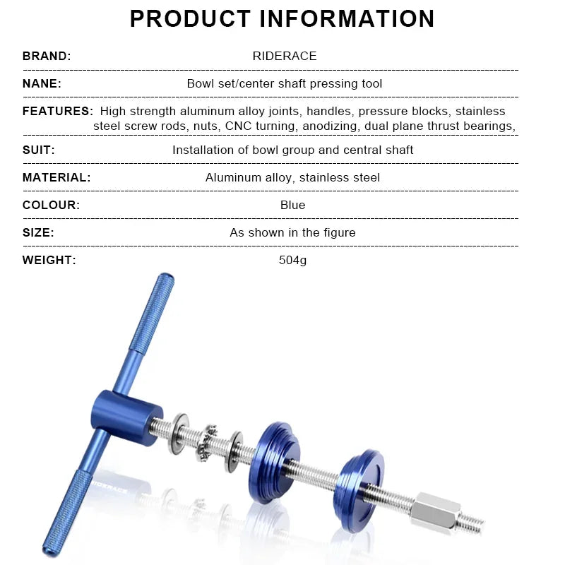 Bicycle Bottom Bracket BB Installation Tools Mountain Bike Headset Press Tool Workmanship MTB Road Cycling Repair Tools