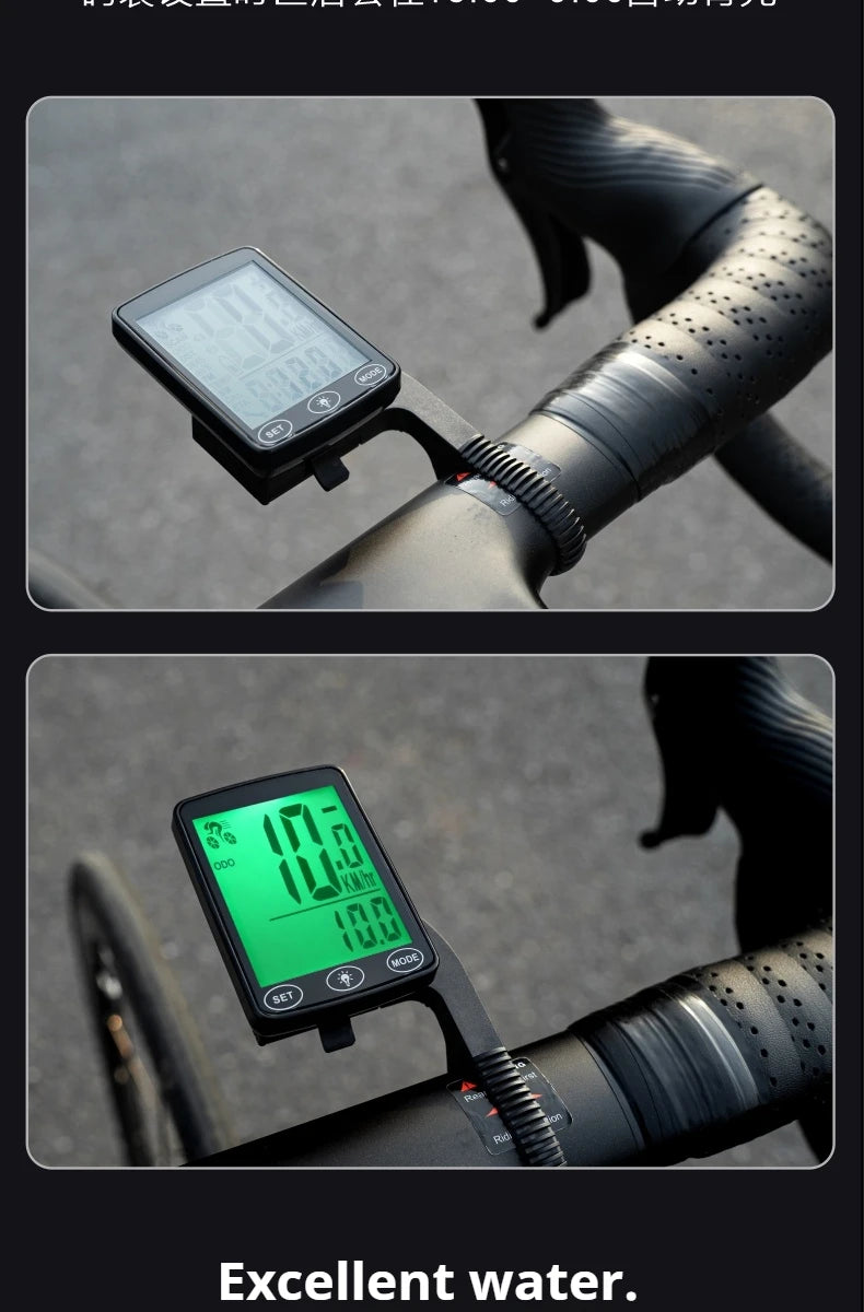 Wireless Bicycle Computer Touch Screen Bicycle Computer Mountain Bike Speedometer Cadence Sensor Gps For Bike Bike Accessories