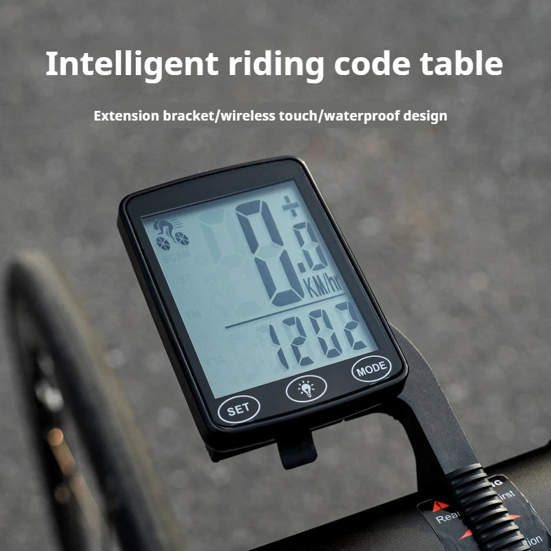 Wireless Bicycle Computer Touch Screen Bicycle Computer Mountain Bike Speedometer Cadence Sensor Gps For Bike Bike Accessories