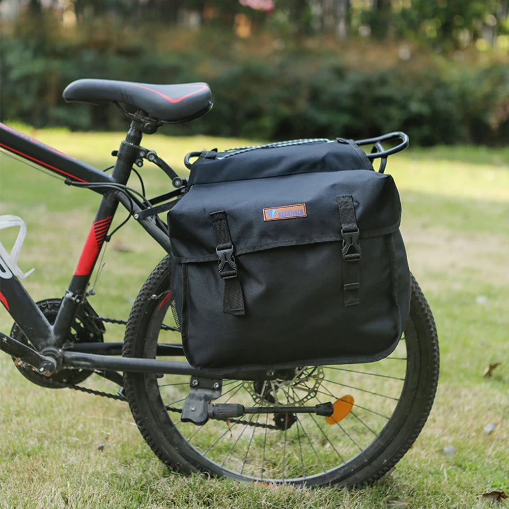 Bike Saddle Bag Waterproof and Large Capacity Outdoor Cycle Luggage Pack Bike Storage Bag Bike Accessories Bag