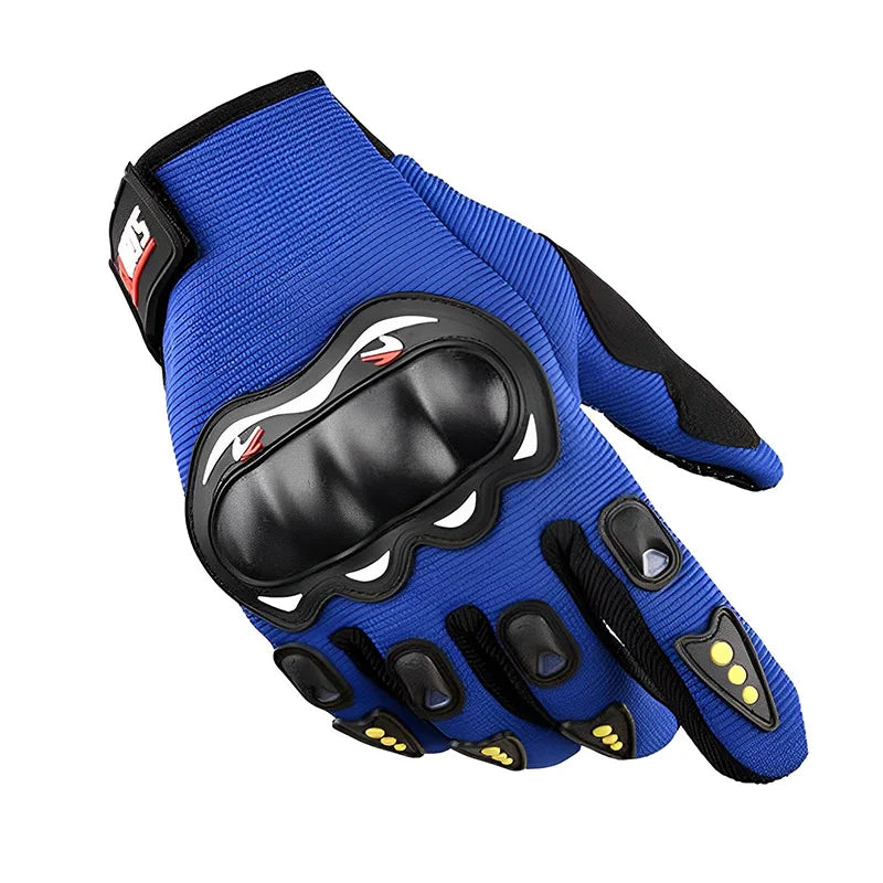 Motorcycle Gloves Breathable Full Finger Racing Hard Shell Gloves Outdoor Sports Protection Riding Cross Dirt Bike Gloves