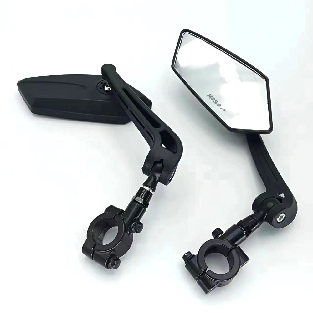 Bicycle Rear View Mirror Bike Cycling Clear Wide Range Back Sight Rearview Reflector Adjustable Handlebar Left Right Mirror