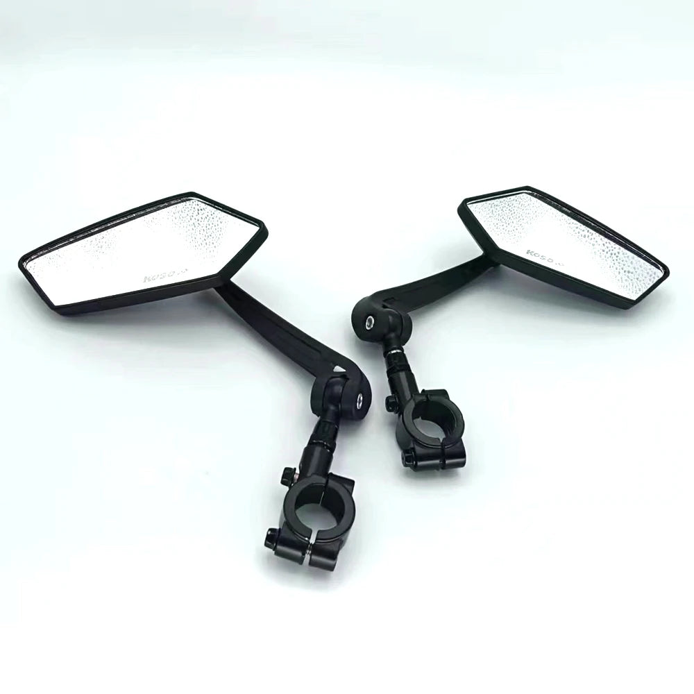 Bicycle Rear View Mirror Bike Cycling Clear Wide Range Back Sight Rearview Reflector Adjustable Handlebar Left Right Mirror