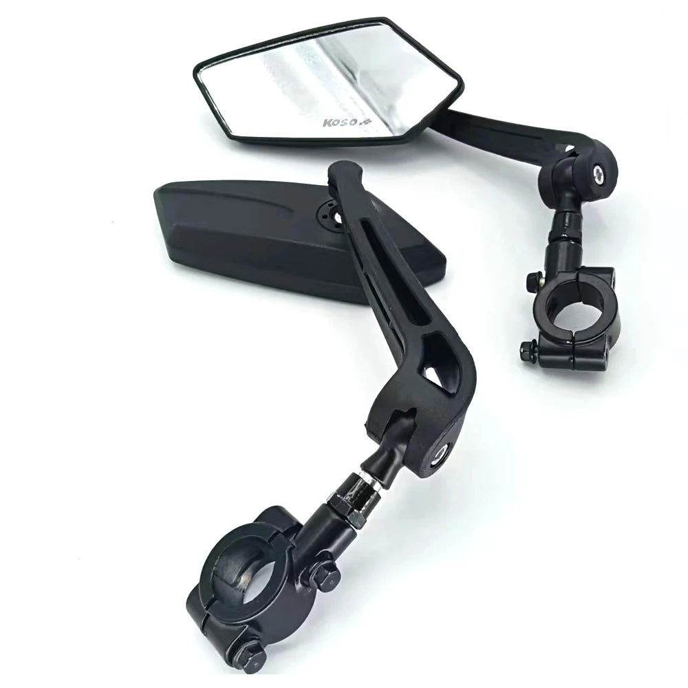 Bicycle Rear View Mirror Bike Cycling Clear Wide Range Back Sight Rearview Reflector Adjustable Handlebar Left Right Mirror