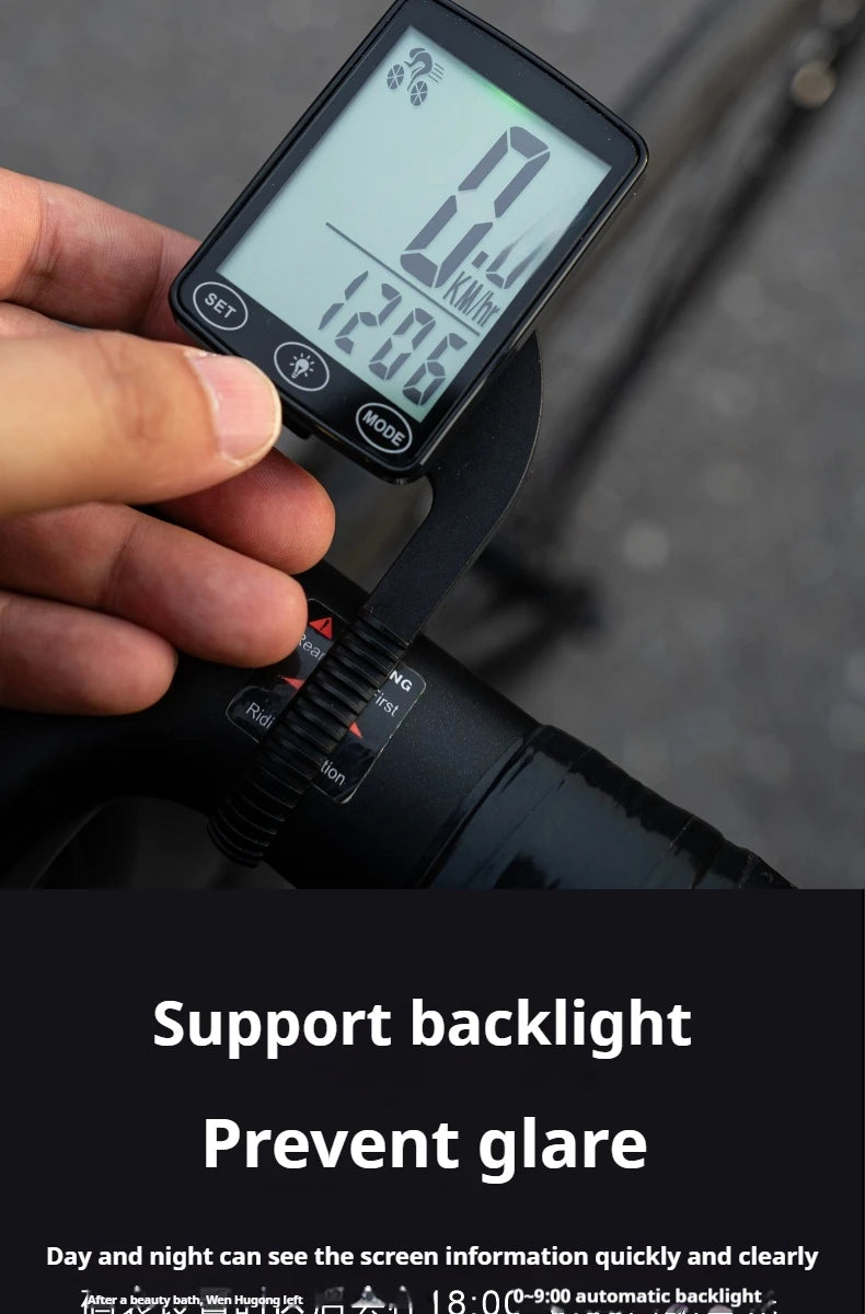 Wireless Bicycle Computer Touch Screen Bicycle Computer Mountain Bike Speedometer Cadence Sensor Gps For Bike Bike Accessories