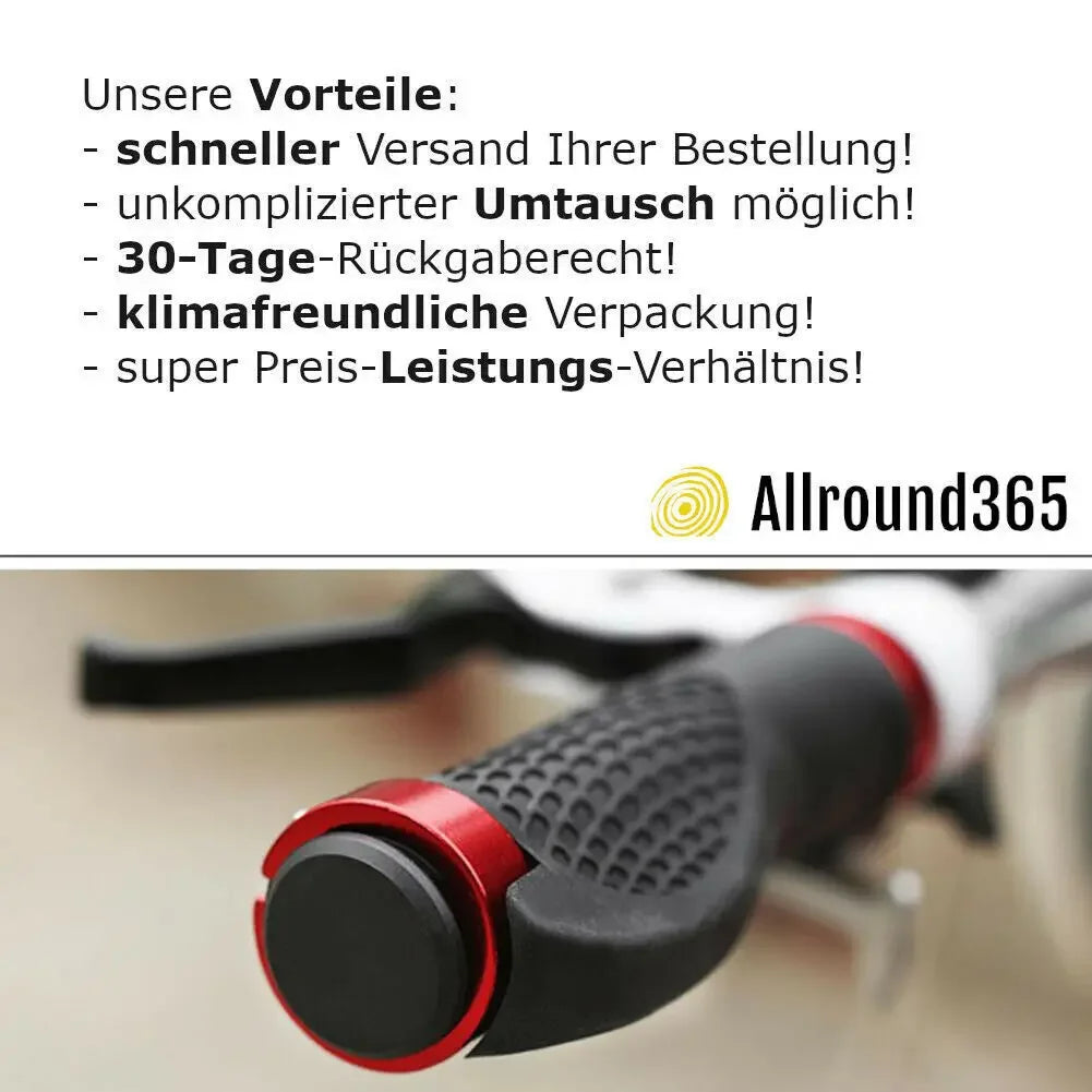 1 Pair DIY Bicycle Cycling Handles Ergonomic Handlebar of Bicycle Parts Non-Slip to Outdoor cycling equipment