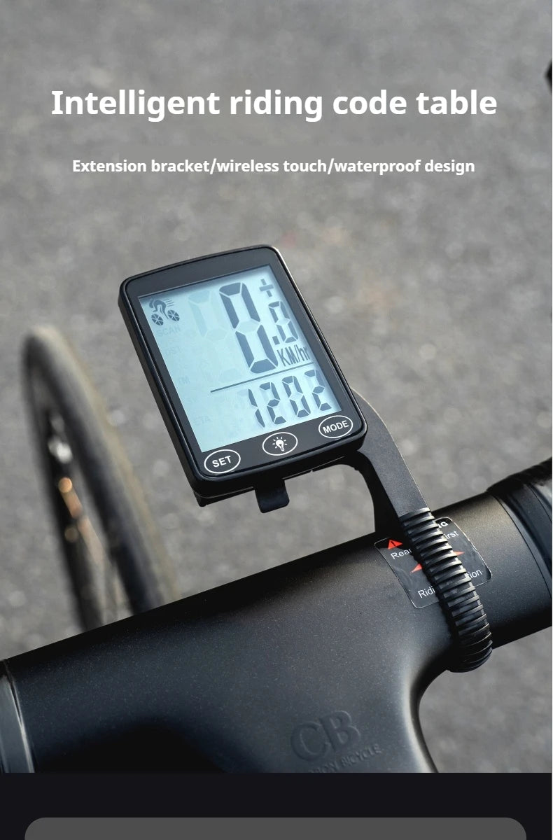Wireless Bicycle Computer Touch Screen Bicycle Computer Mountain Bike Speedometer Cadence Sensor Gps For Bike Bike Accessories