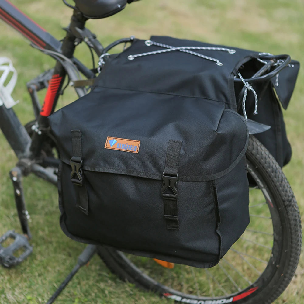 Bike Saddle Bag Waterproof and Large Capacity Outdoor Cycle Luggage Pack Bike Storage Bag Bike Accessories Bag