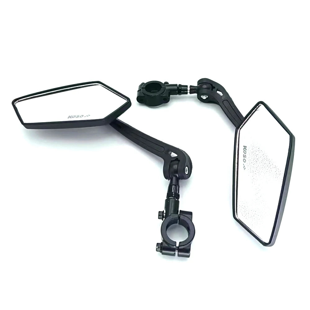 Bicycle Rear View Mirror Bike Cycling Clear Wide Range Back Sight Rearview Reflector Adjustable Handlebar Left Right Mirror