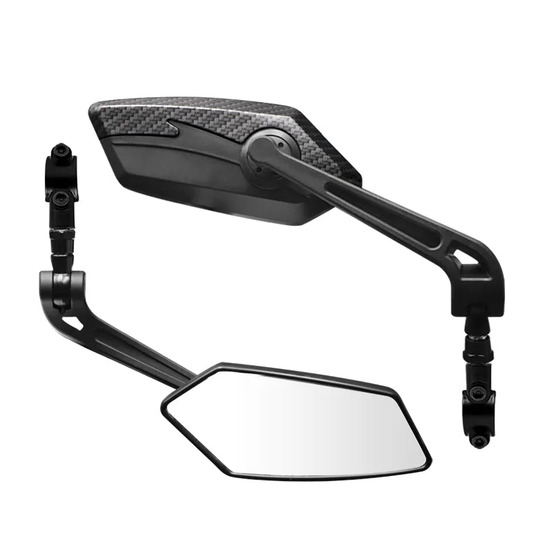 Bicyle Rear View Mirror Two-Color Wide Angle Reflector Clear Wide Range Bike Rearview Mirrors Cycling Flexible Left Right Mirror