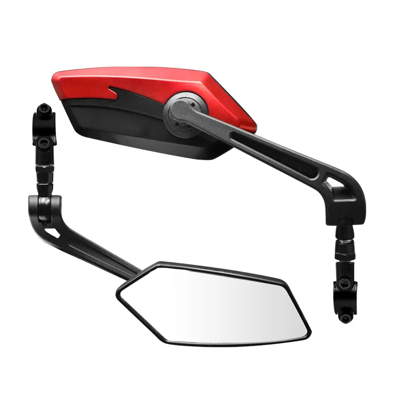 Bicyle Rear View Mirror Two-Color Wide Angle Reflector Clear Wide Range Bike Rearview Mirrors Cycling Flexible Left Right Mirror