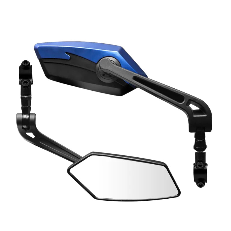 Bicyle Rear View Mirror Two-Color Wide Angle Reflector Clear Wide Range Bike Rearview Mirrors Cycling Flexible Left Right Mirror