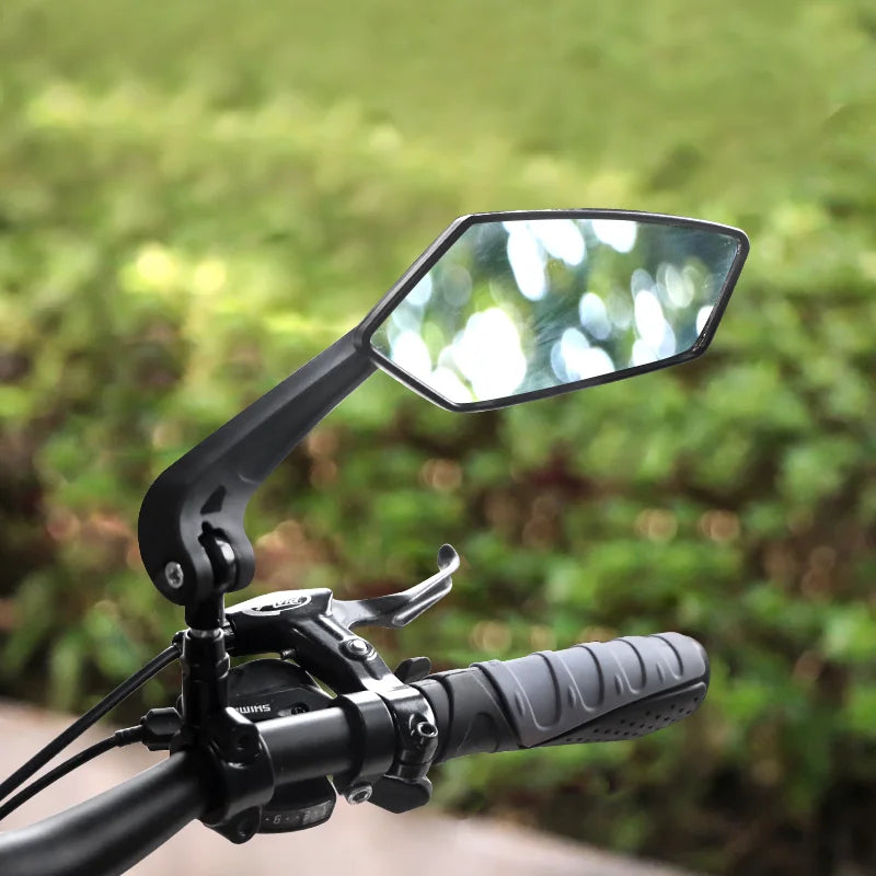 Bicyle Rear View Mirror Two-Color Wide Angle Reflector Clear Wide Range Bike Rearview Mirrors Cycling Flexible Left Right Mirror