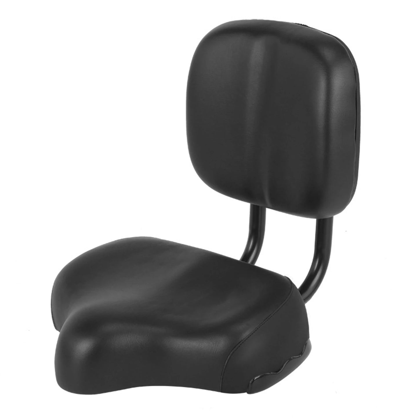Comfortable Bike Seats Men Women Wide Bicycle Seat with Backrest Exercise Bike Seat for Spinning Bikes Electric Bikes Tricycle