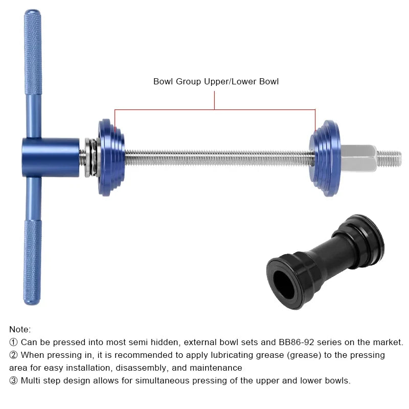 Bicycle Bottom Bracket BB Installation Tools Mountain Bike Headset Press Tool Workmanship MTB Road Cycling Repair Tools