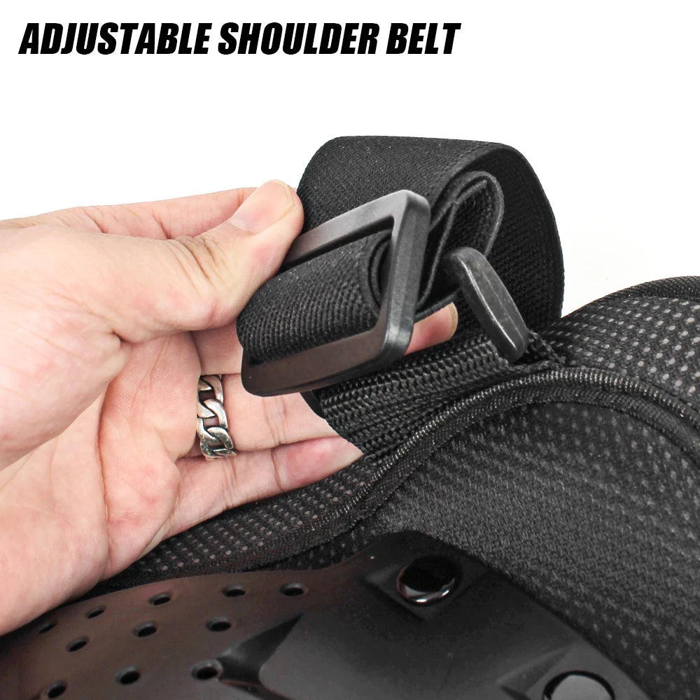 Adult For Motocross Skiing Skating Motorcycle Dirt Bike Body Armor Protective Gear Outdoor Driving Chest Back Protection Vest