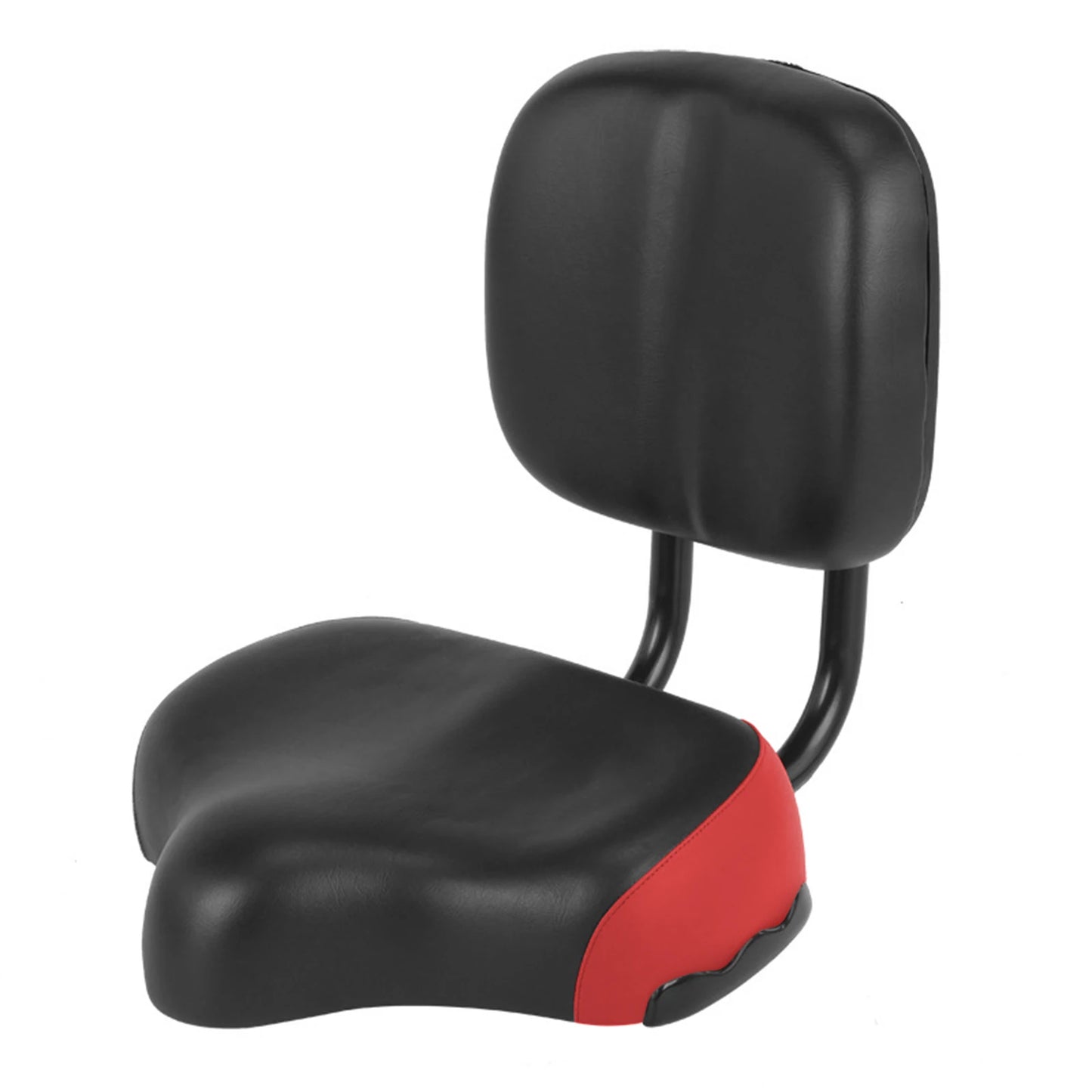 Comfortable Bike Seats Men Women Wide Bicycle Seat with Backrest Exercise Bike Seat for Spinning Bikes Electric Bikes Tricycle