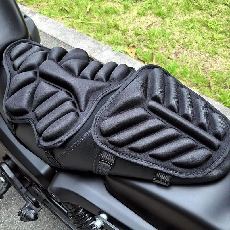 Motorcycle Seat Cushion Breathable foam Motorcycle Air Cushion Seat Pad Anti-slip Motorcycle Seat Cover Motorcycle Accessories