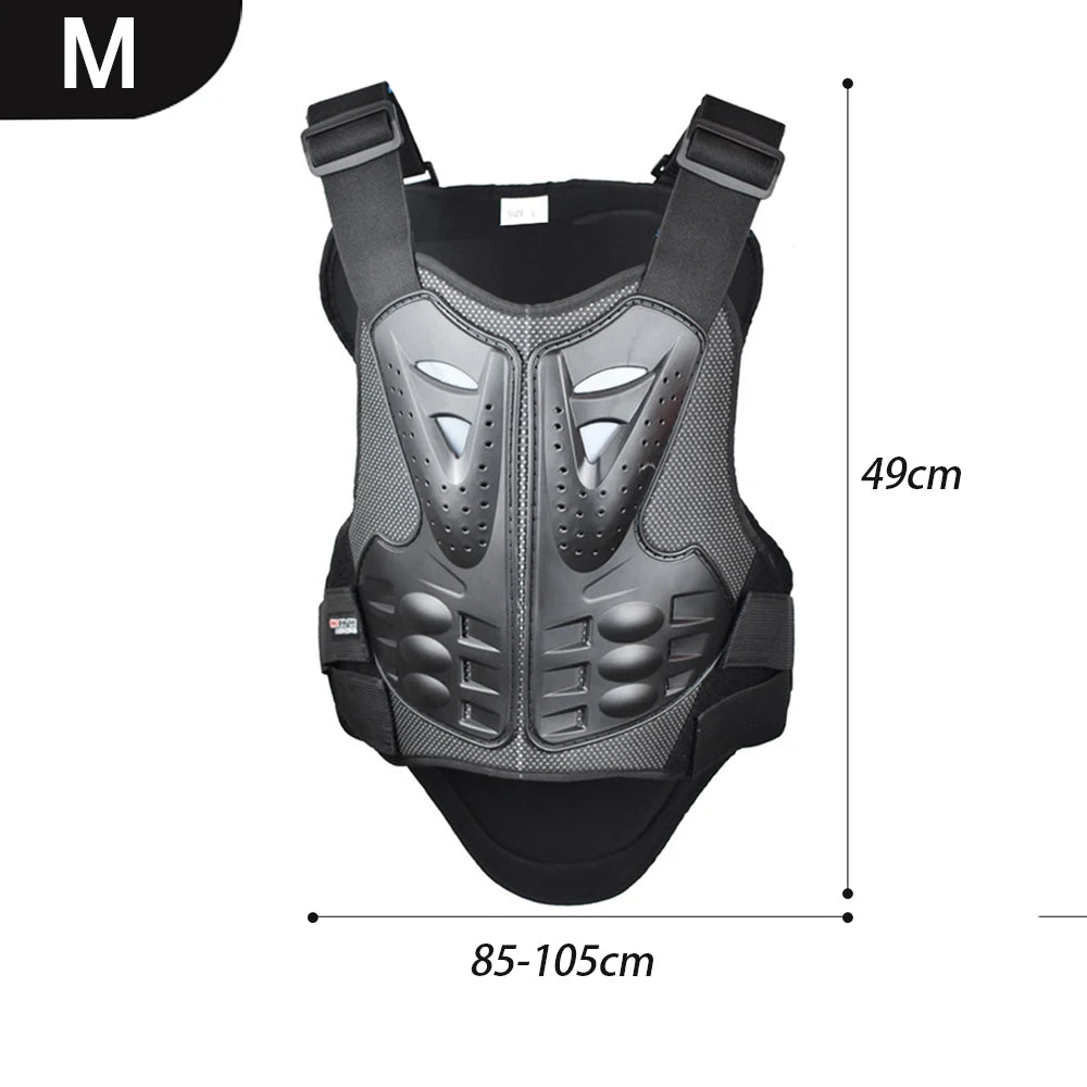 Adult For Motocross Skiing Skating Motorcycle Dirt Bike Body Armor Protective Gear Outdoor Driving Chest Back Protection Vest