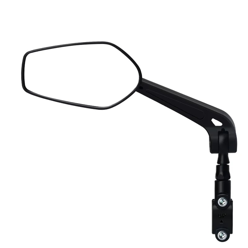 RIDERACE Bicycle Handlebar Reflector Rear View Mirror For MTB Mountain Bike Scooter Wide-Range Cycling Adjustable Angles Mirrors