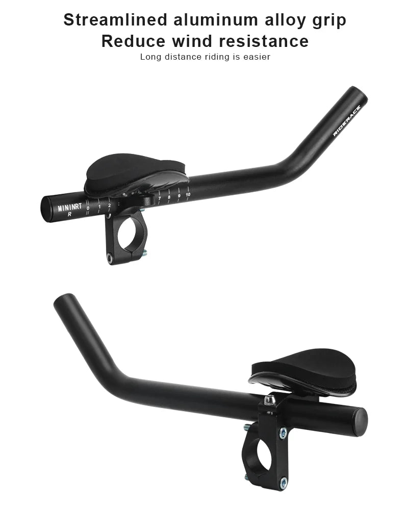 Bike Rest TT Handlebar Aero Bars For Cycling Triathlon Time Trial Tri Bars Aluminium Alloy MTB Road Bicycle Handle bar Aerobars