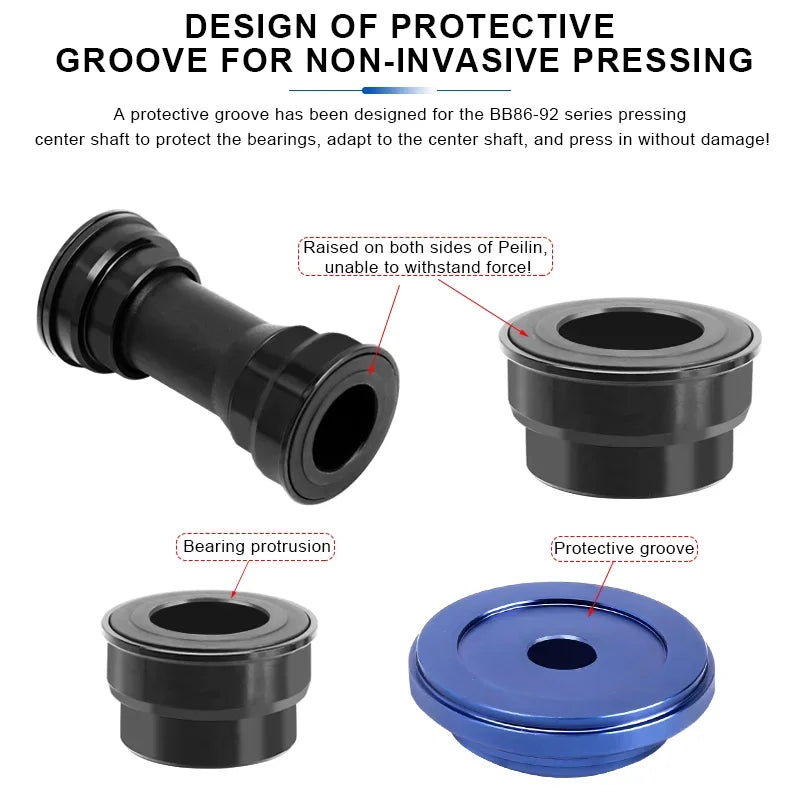 Bicycle Bottom Bracket BB Installation Tools Mountain Bike Headset Press Tool Workmanship MTB Road Cycling Repair Tools