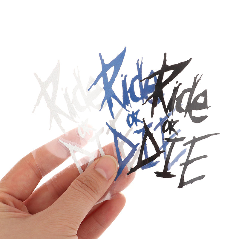 Bike Frame Sticker Ride Or Die Top Tube Sticker Bicycle Decals Decorative Frame Stickers Bike Stickers Bike Decal 1pc