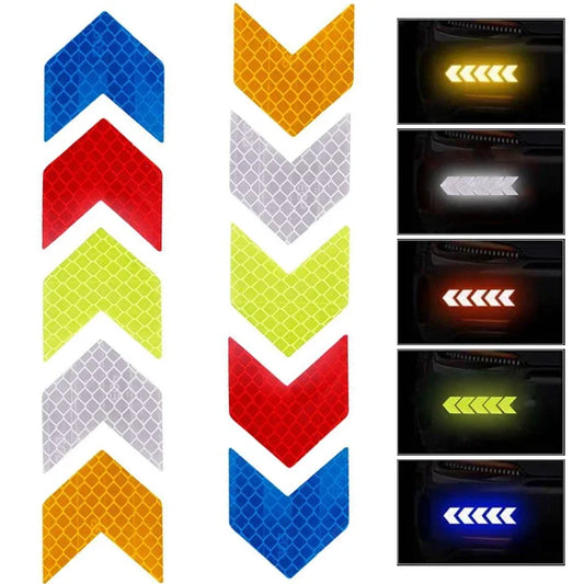 Bike frame Stickers, 10 pieces, stickers, arrows, car, motorbike, bike, decal, security, cycling,