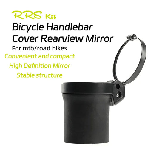 Rrskit Bicycle Handlebar Mirrors For MTB Road Bicycles 360 Degrees Rotate Bike Side Handlebar Mirror Convenient And Safety