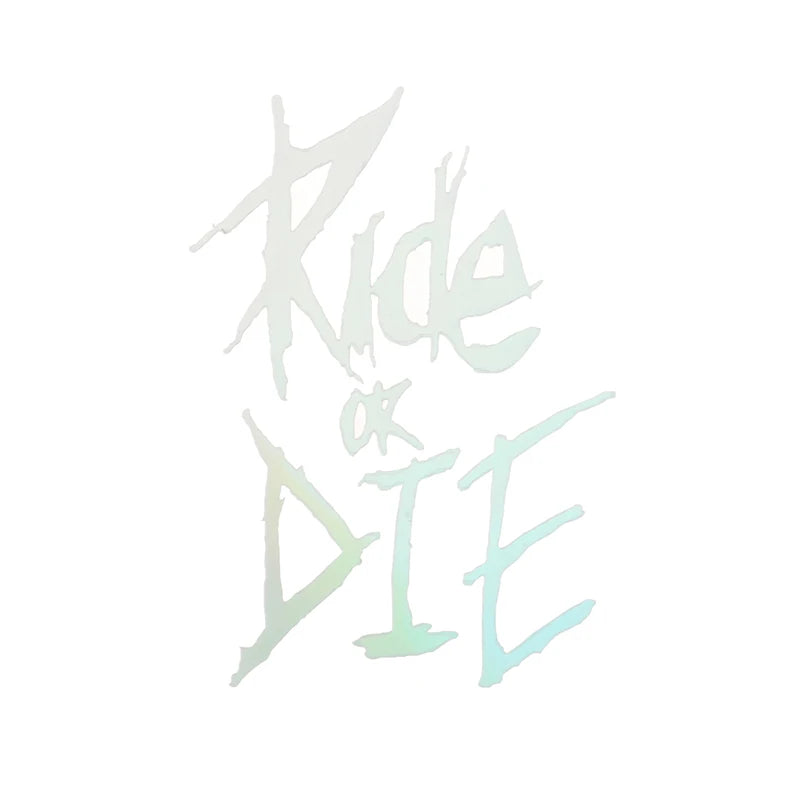 Bike Frame Sticker Ride Or Die Top Tube Sticker Bicycle Decals Decorative Frame Stickers Bike Stickers Bike Decal 1pc