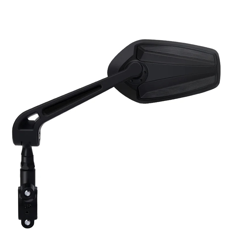 RIDERACE Bicycle Handlebar Reflector Rear View Mirror For MTB Mountain Bike Scooter Wide-Range Cycling Adjustable Angles Mirrors