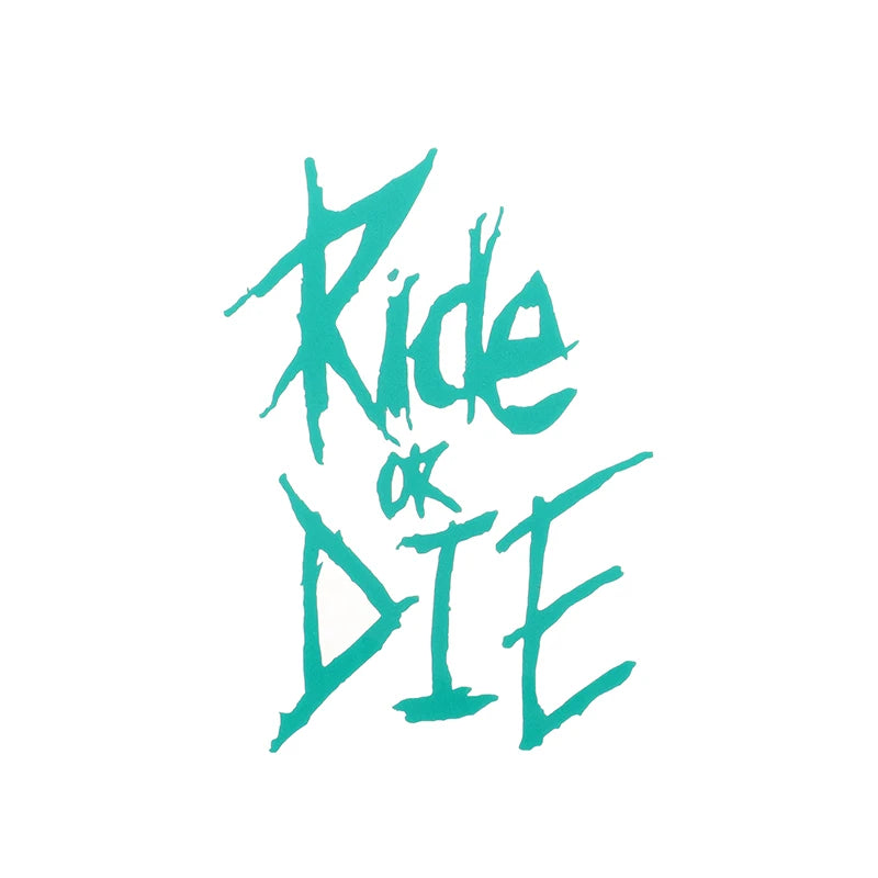 Bike Frame Sticker Ride Or Die Top Tube Sticker Bicycle Decals Decorative Frame Stickers Bike Stickers Bike Decal 1pc
